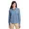 Port & Company® Long Sleeve Ladies Value Denim Shirt